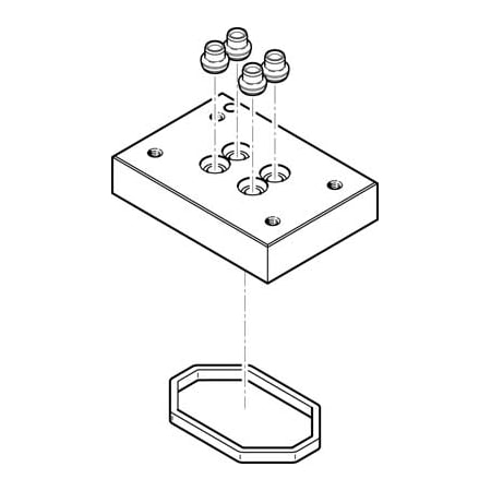 Festo Multi-Pin Plug CPV10-VI-P2-M7-D CPV10-VI-P2-M7-D